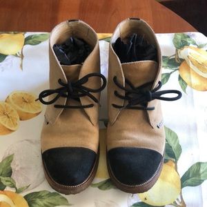 Authentic Vintage Moccasin Chanel two tone